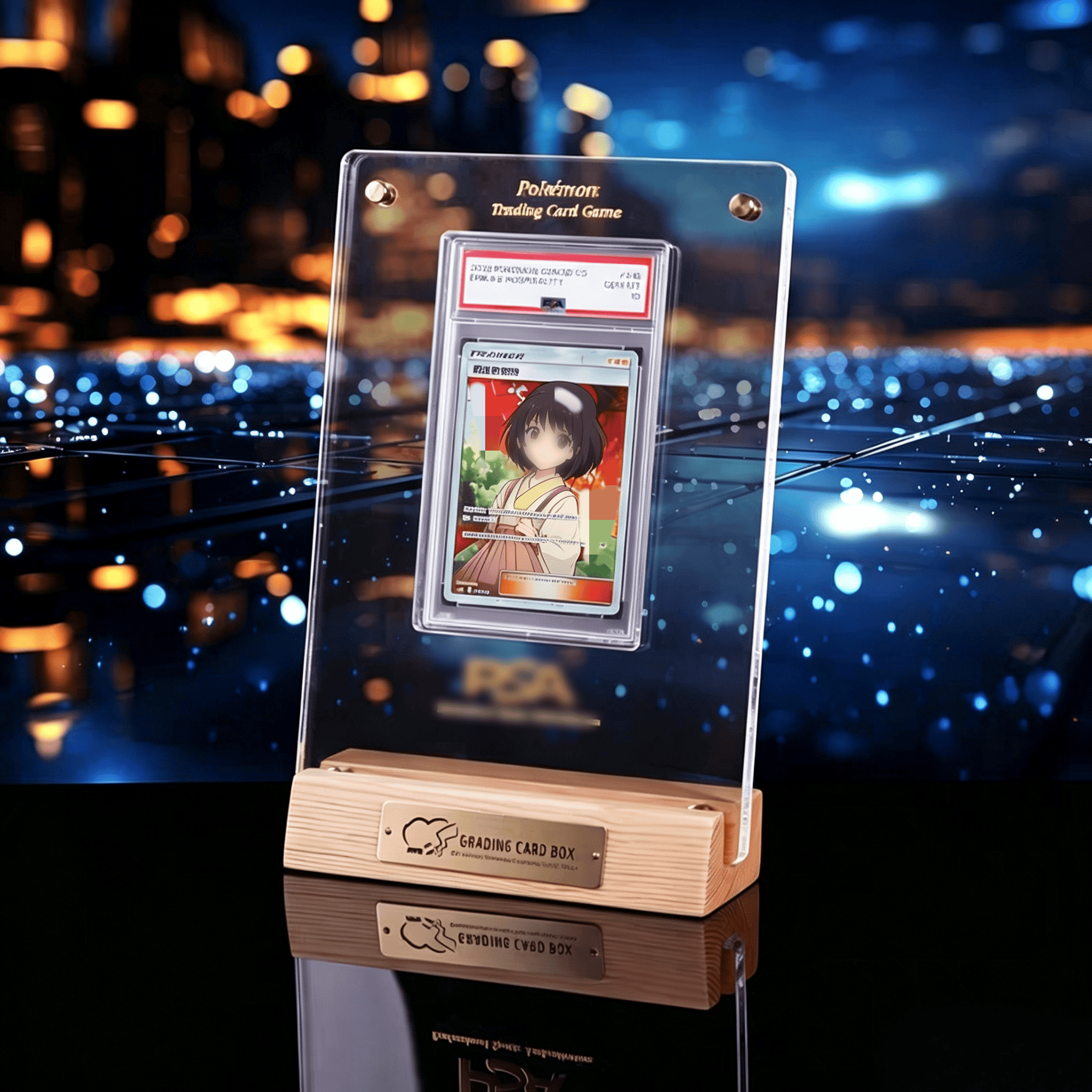 Graded Card Display - Pokemon PTCG & Yu-Gi-Oh Card Display