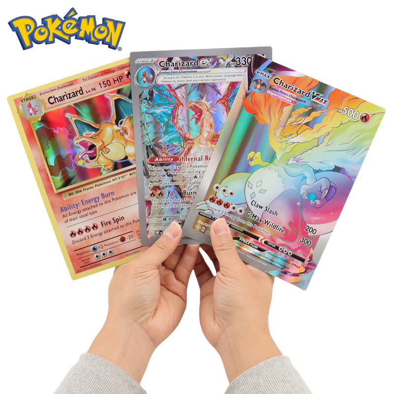 Pokemon Binder Card - 30Pcs Oversized Pokemon Cards Jumbo Letters