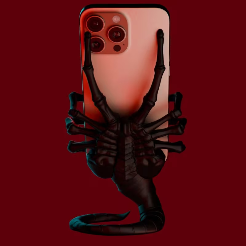 Creative Alien Facehugger Phon – обзор и цена Action Figure Stand