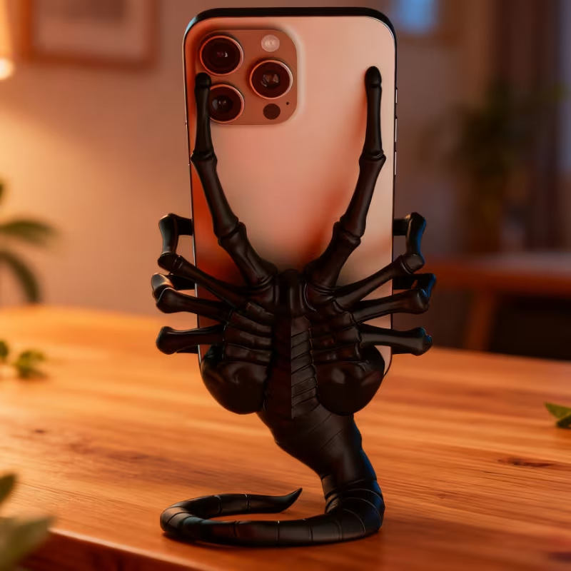 Creative Alien Facehugger Phon – обзор и цена Action Figure Stand