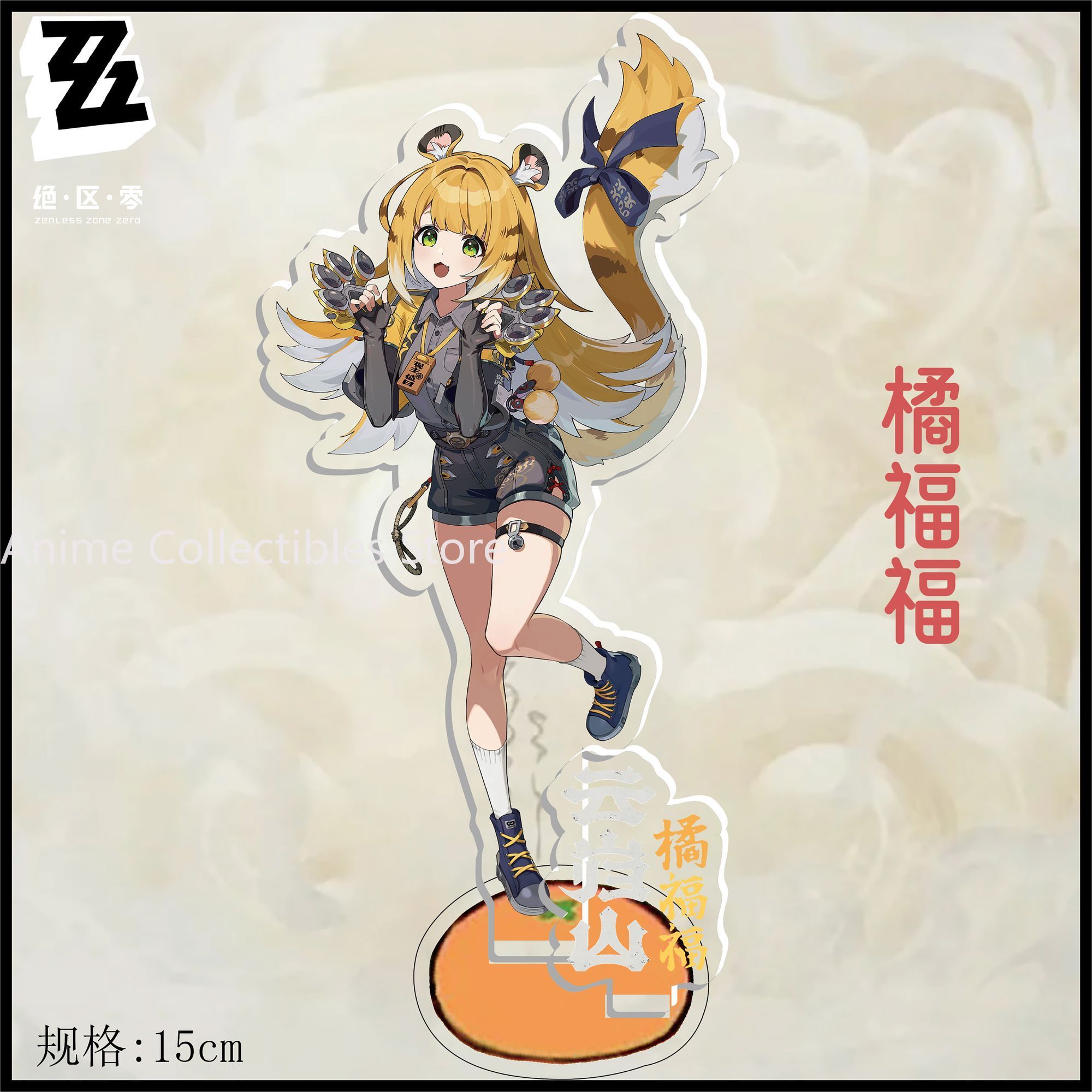 Anime ‌Zenless Zone Zero‌ Asab – обзор и цена Action Figure Stand