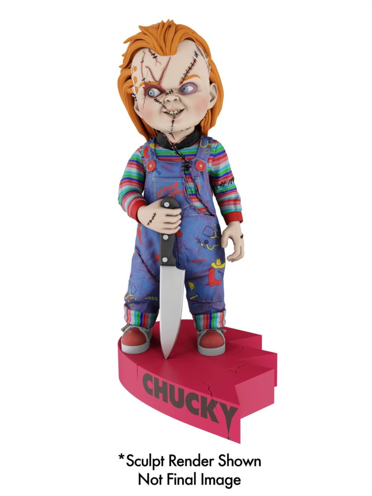 NECA Bride of Chucky Ghost Kid – обзор и цена Action Figure Stand