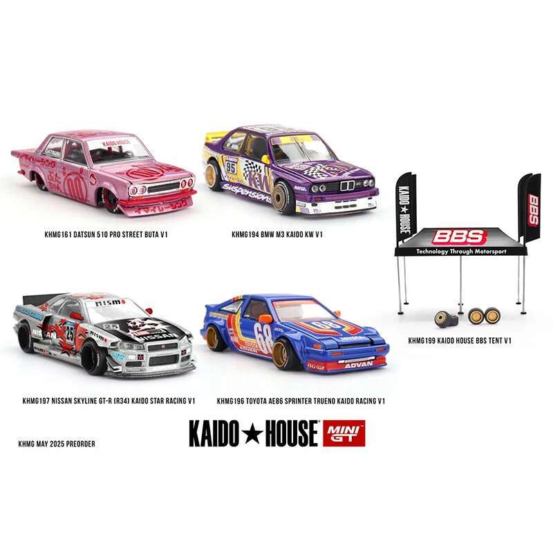 KHMG 194 1:64 BMW M3 Kaido KW  – обзор и цена Die Cast Car 1 64