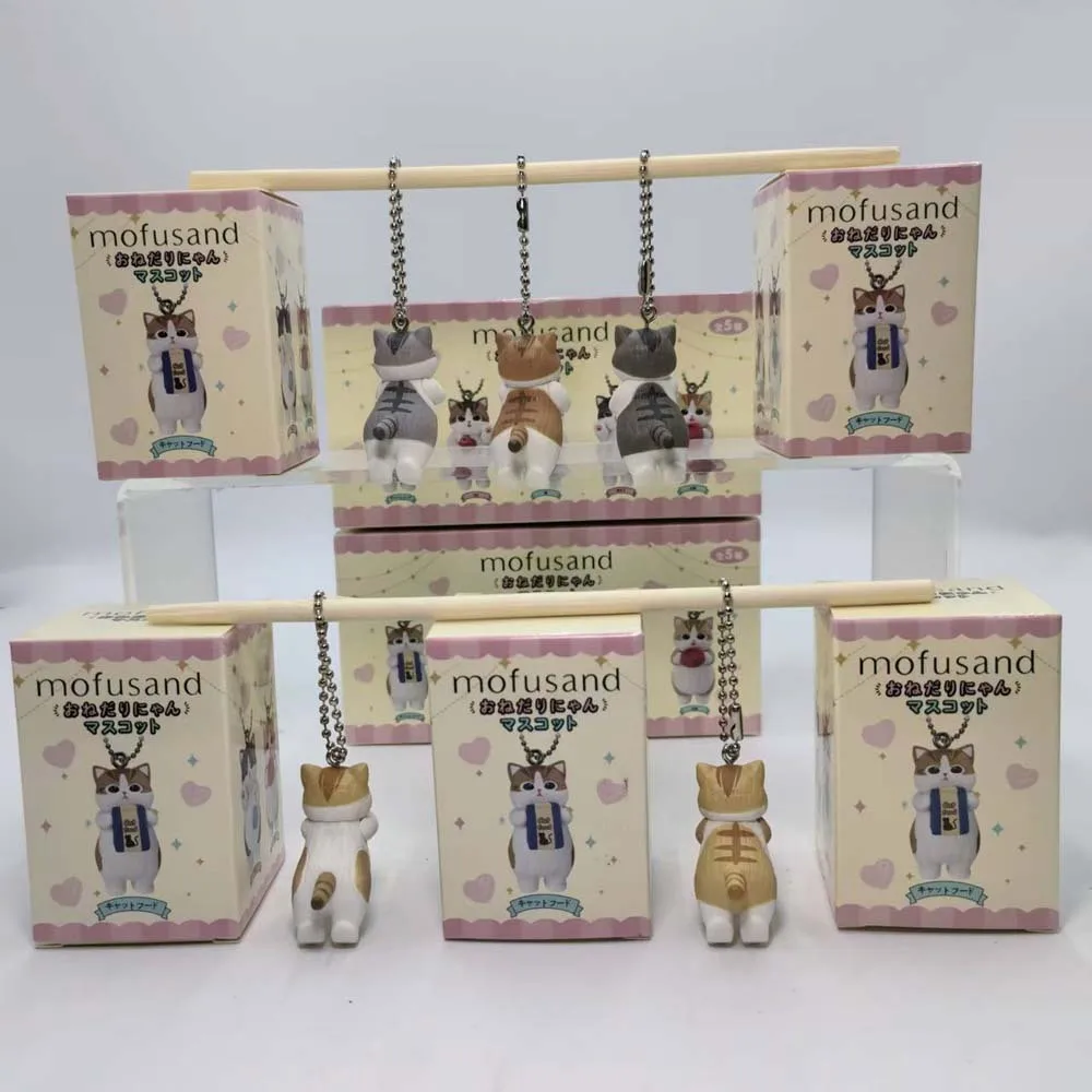 Mofusand Kawaii Cat Keychain B – обзор и цена Action Figure Stand