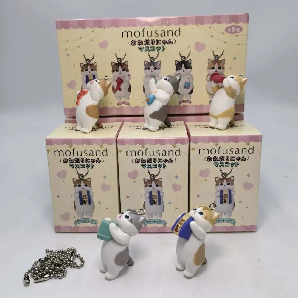 Mofusand Kawaii Cat Keychain B – обзор и цена Action Figure Stand