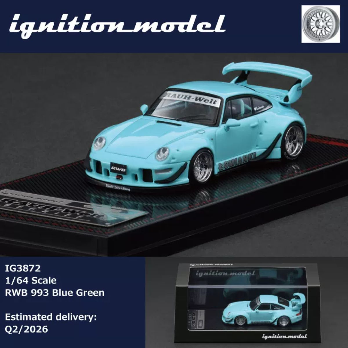 Ignition Model 1:64 Porsche 91 – обзор и цена Die Cast Car 1 64