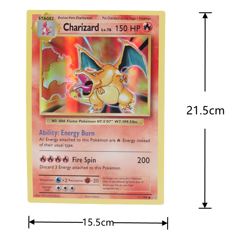 30Pcs Oversized Pokemon Cards  – обзор и цена Pokemon Binder Card