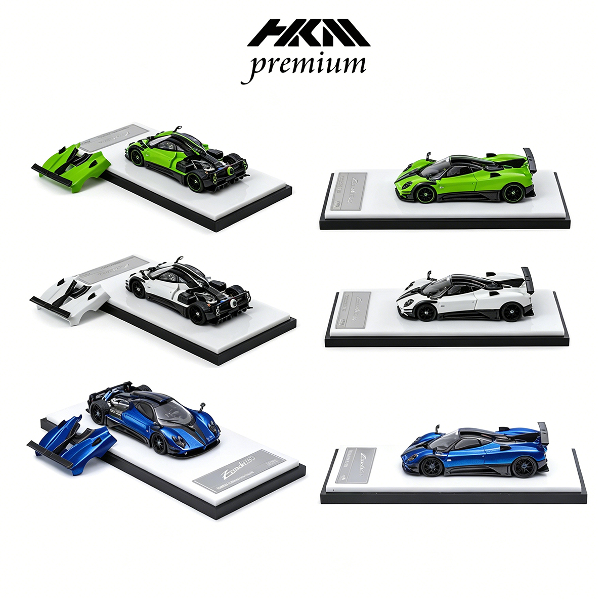 HKM Premium 1:64 Pagani Zonda  – обзор и цена Die Cast Car 1 64