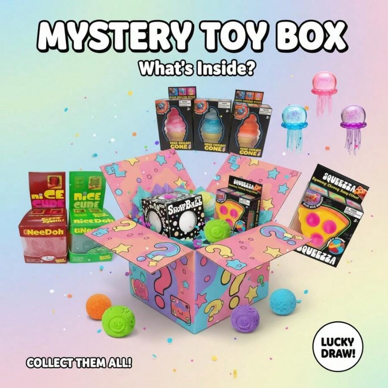 Cute Food & Ocean Squishy Blin – обзор и цена Mystery Box Blind Bag