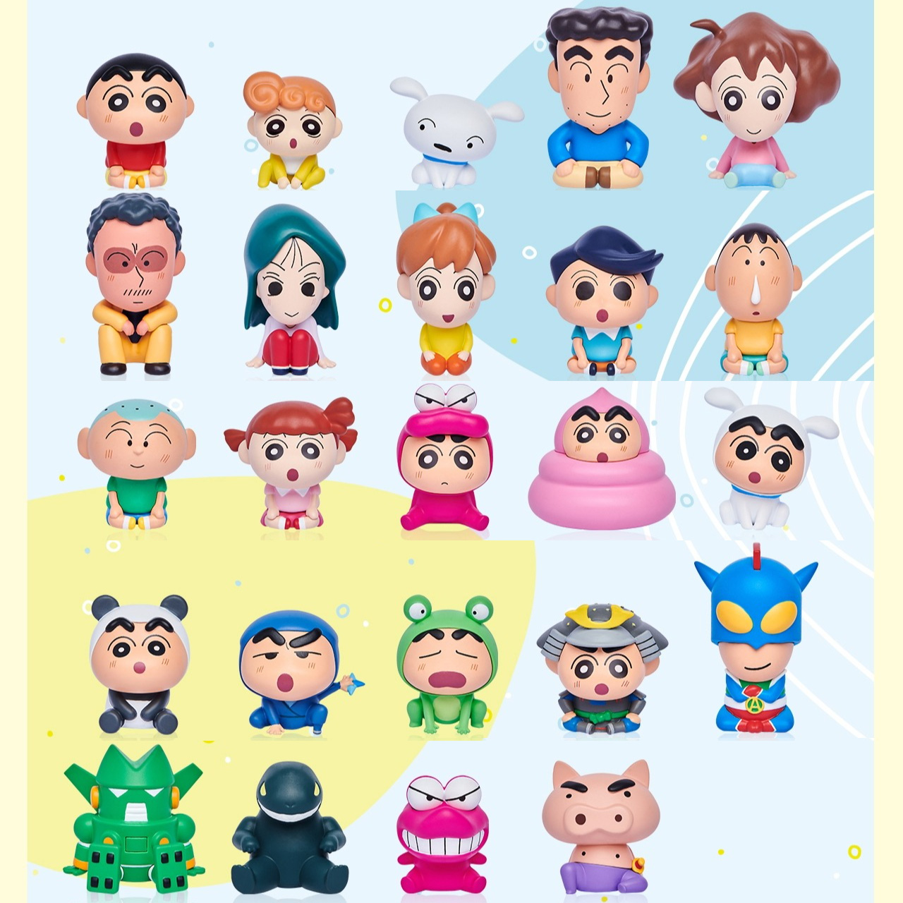 Shinnosuke Nohara Family Figur – обзор и цена Capsule Toy Gashapon