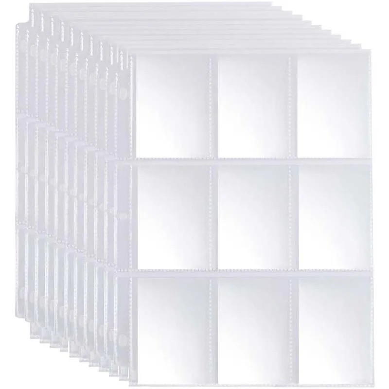 50pcs 9 Pocket Trading Gaming  – обзор и цена Trading Card Binder
