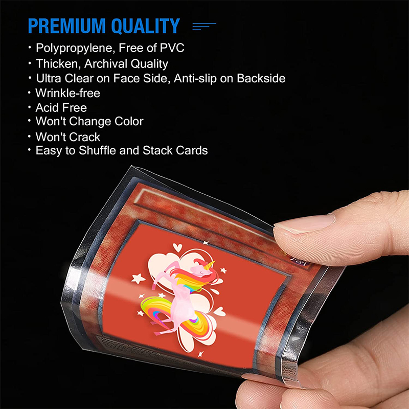 200 Pcs Transparent Playing Ca – обзор и цена Card Penny Sleeve