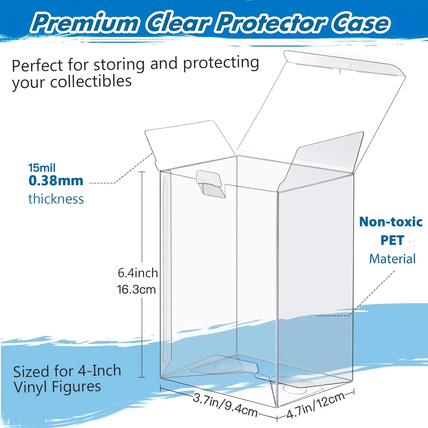 Clear Pop Display Case Compati – обзор и цена Pop Display Shelf