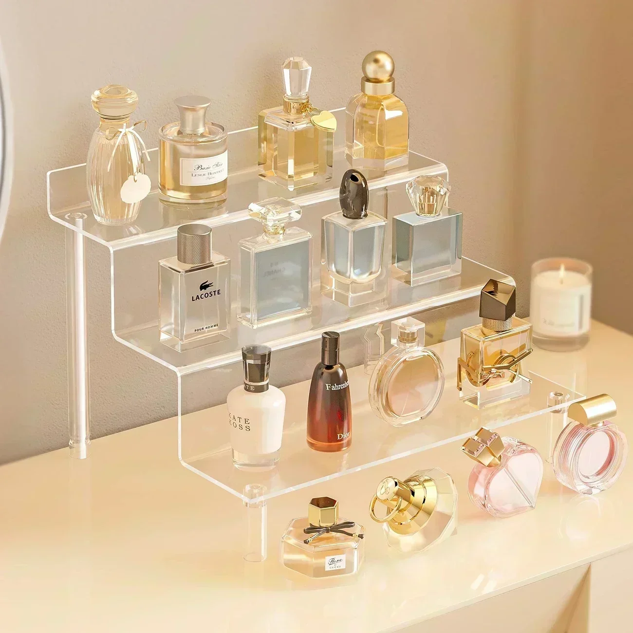 1-4 Tier Acrylic Display Stand – обзор и цена Pop Display Shelf