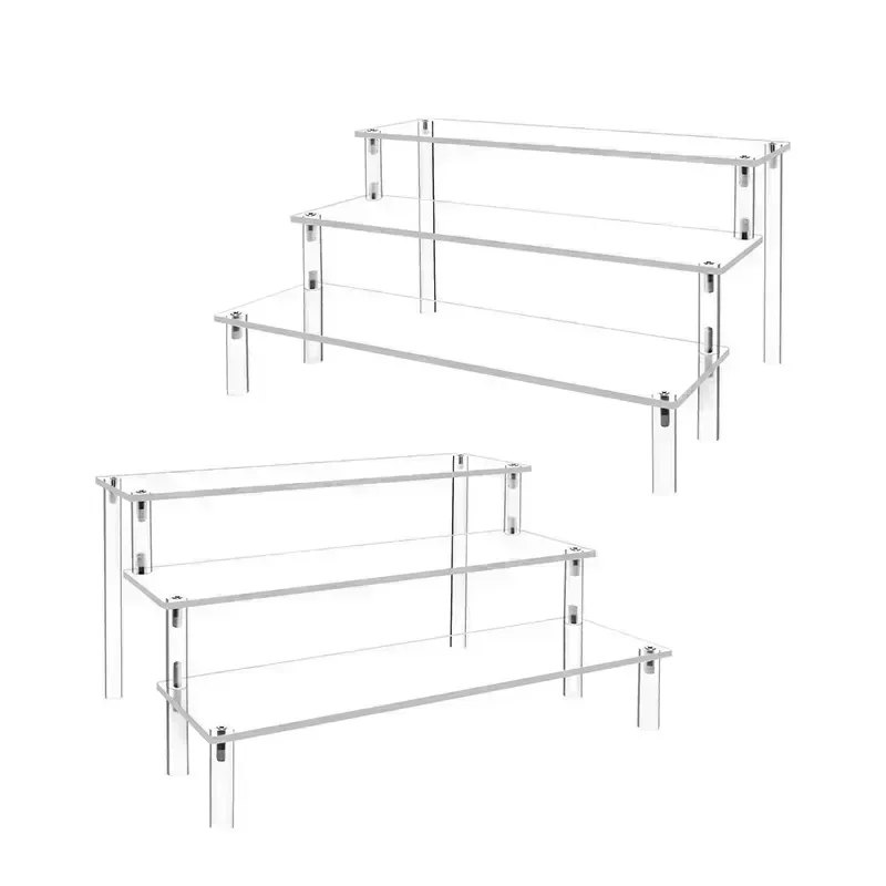 1-4 Tier Acrylic Display Stand – обзор и цена Pop Display Shelf