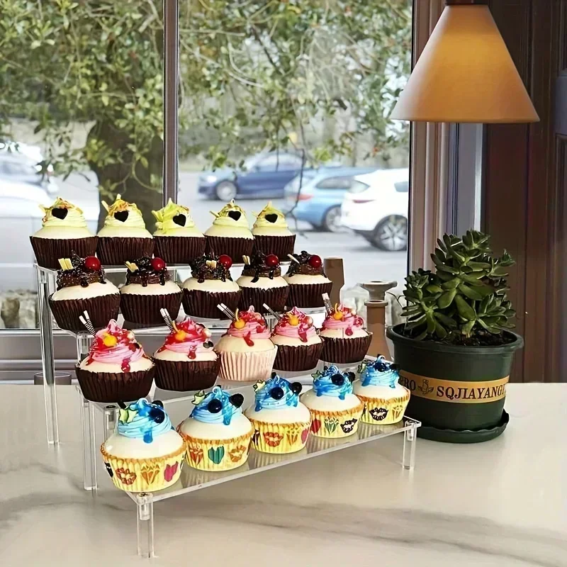 1-4 Tier Acrylic Display Stand – обзор и цена Pop Display Shelf