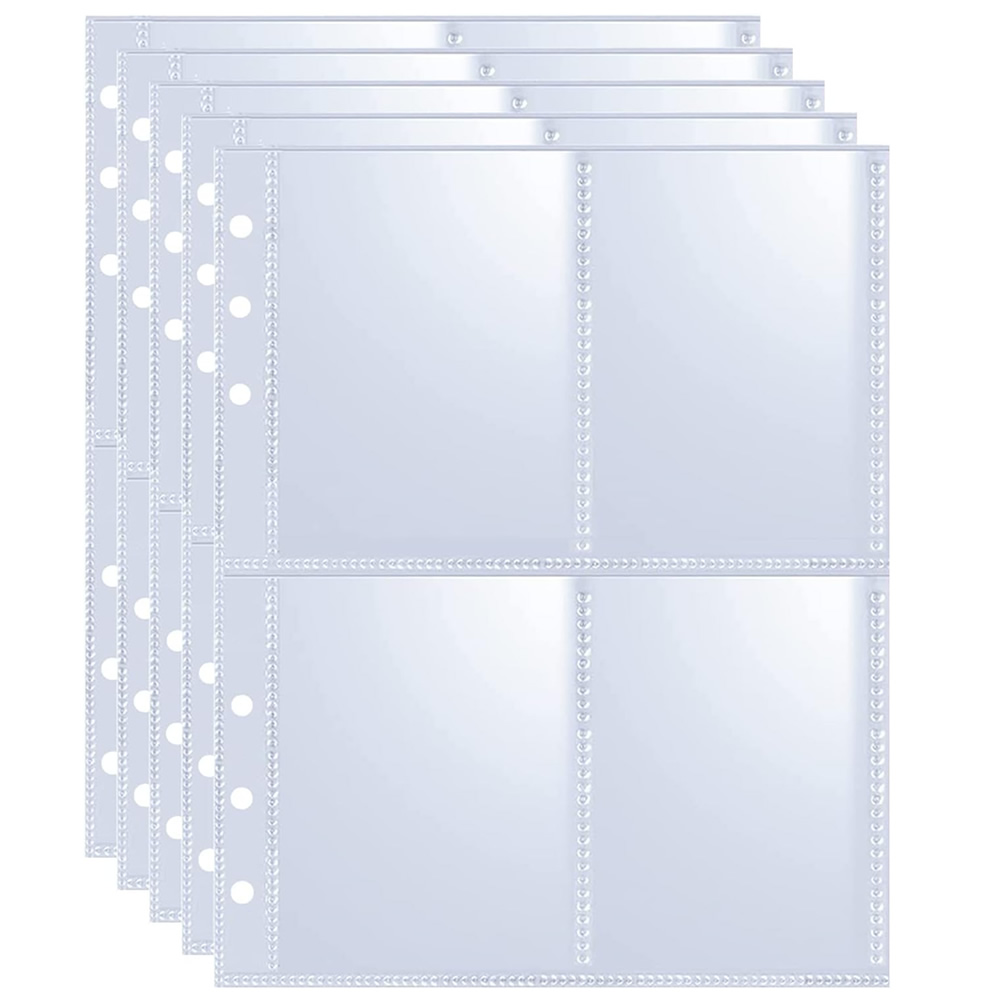 4 Pockets Photo Card Sleeves B – обзор и цена Trading Card Binder