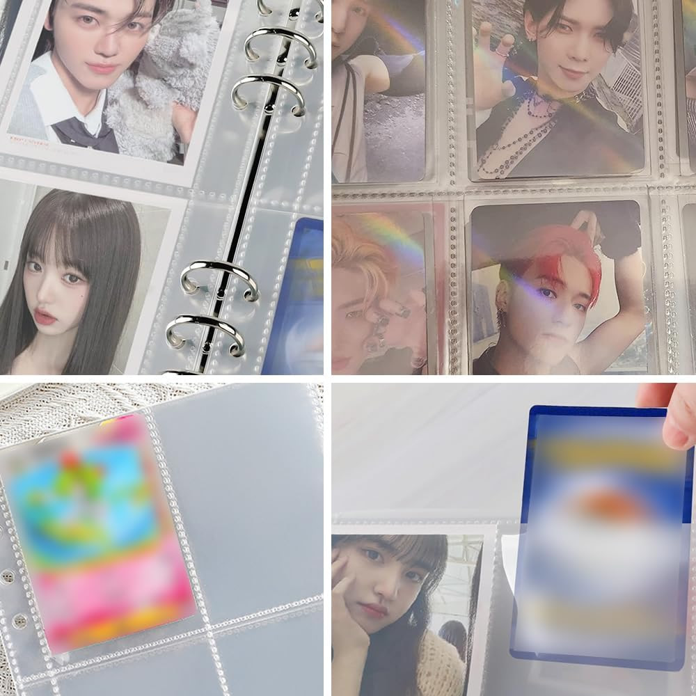4 Pockets Photo Card Sleeves B – обзор и цена Trading Card Binder