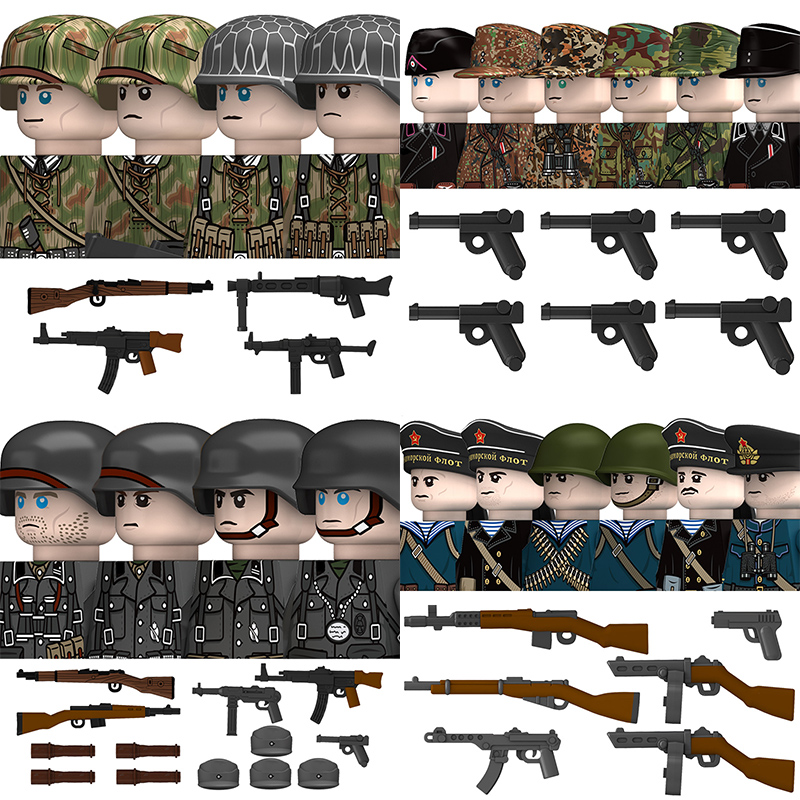 WW2 Military German North Afri – обзор и цена Lego Minifigure Holder