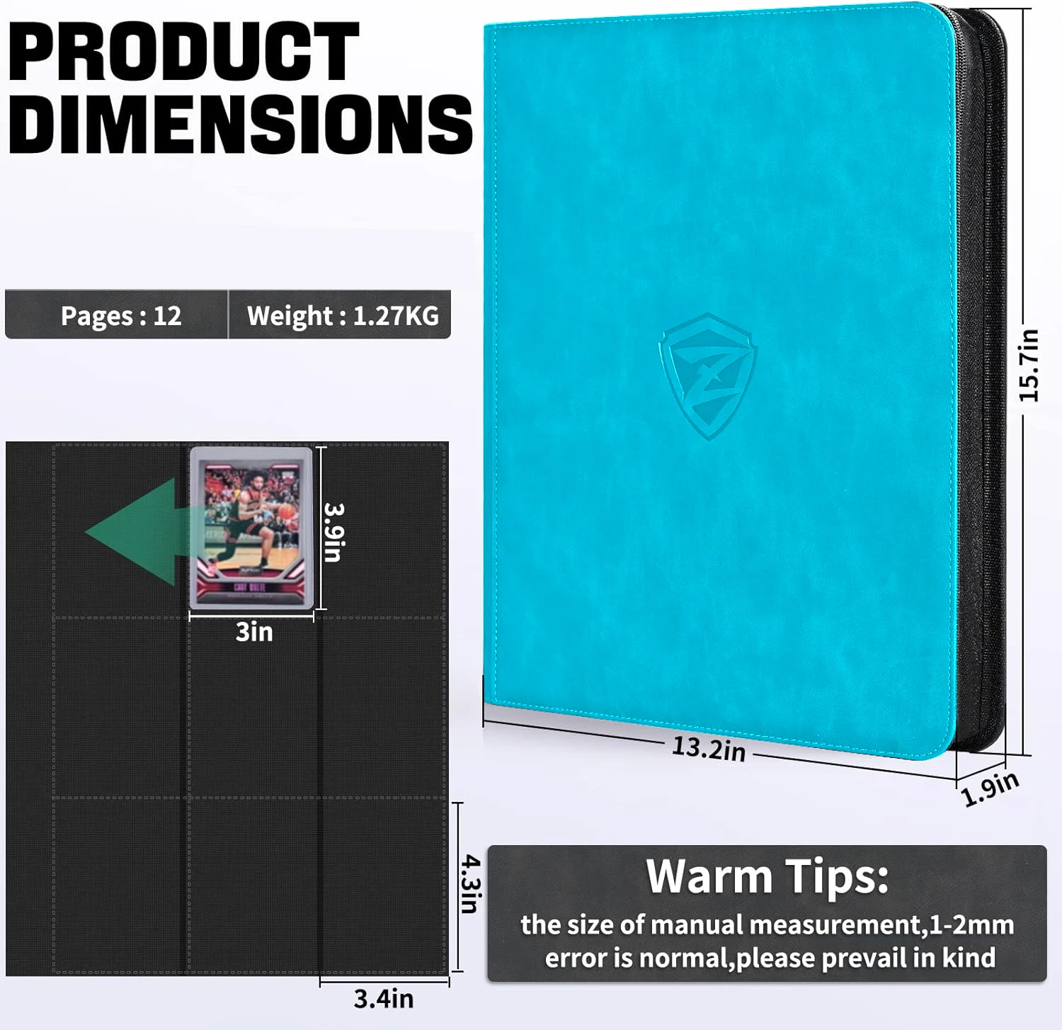 Card Binder, 9-Pocket Trading  – обзор и цена Trading Card Binder