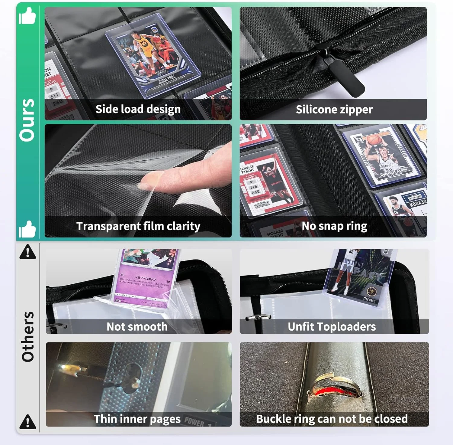 Card Binder, 9-Pocket Trading  – обзор и цена Trading Card Binder