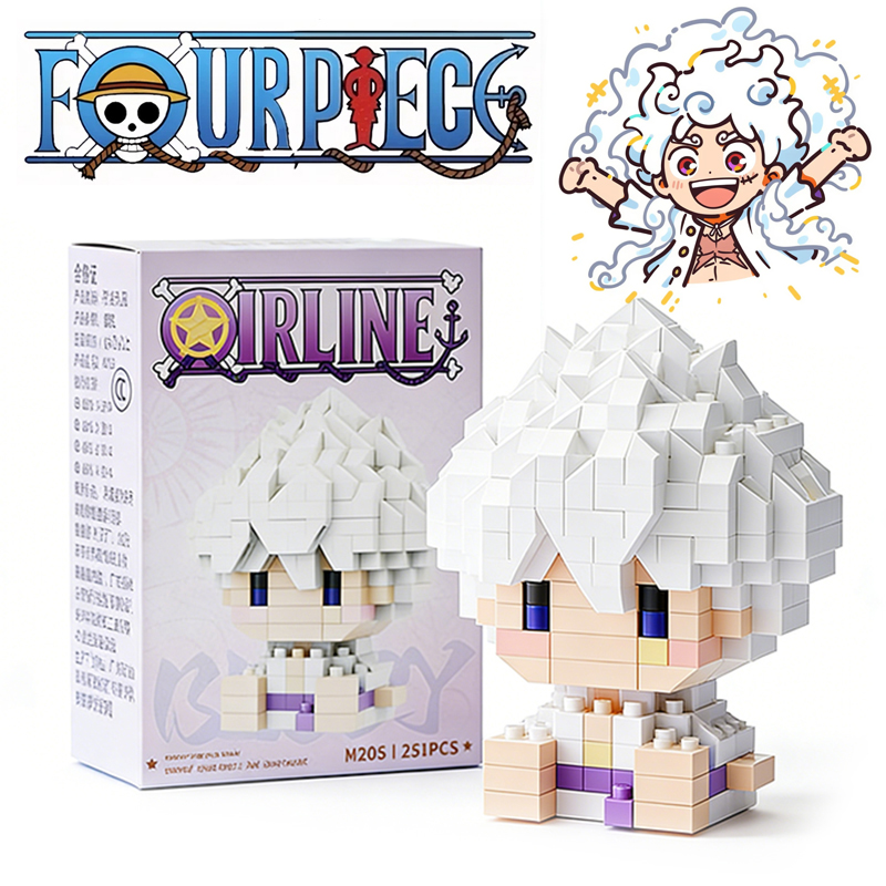 One Piece Anime Sun God Nika L – обзор и цена Building Block Mini