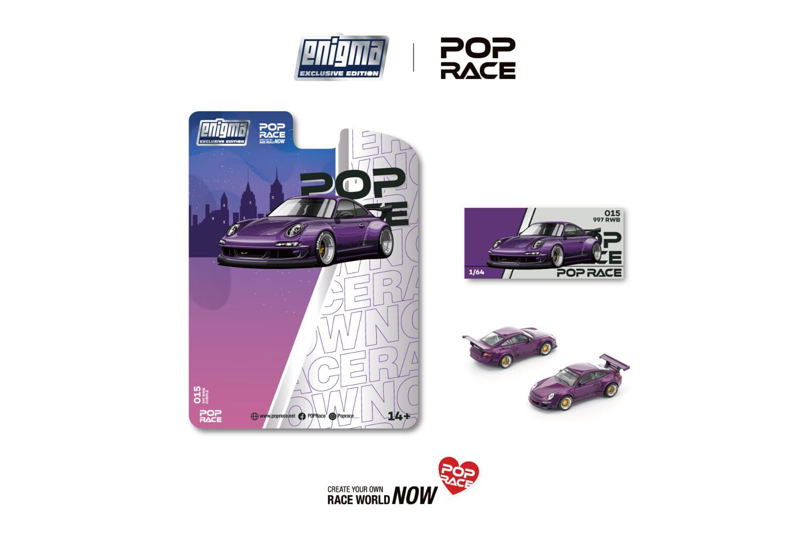In Stock Ready To Ship Pop Rac – обзор и цена Die Cast Car 1 64