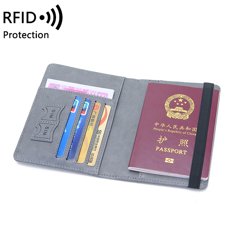 Unisex PU Leather Passport Hol – обзор и цена Card Top Loader