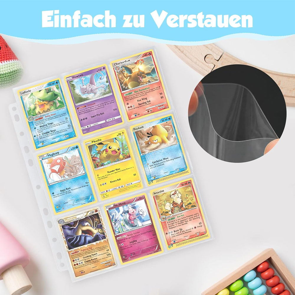 90 pockets trading card sleeve – обзор и цена Trading Card Binder