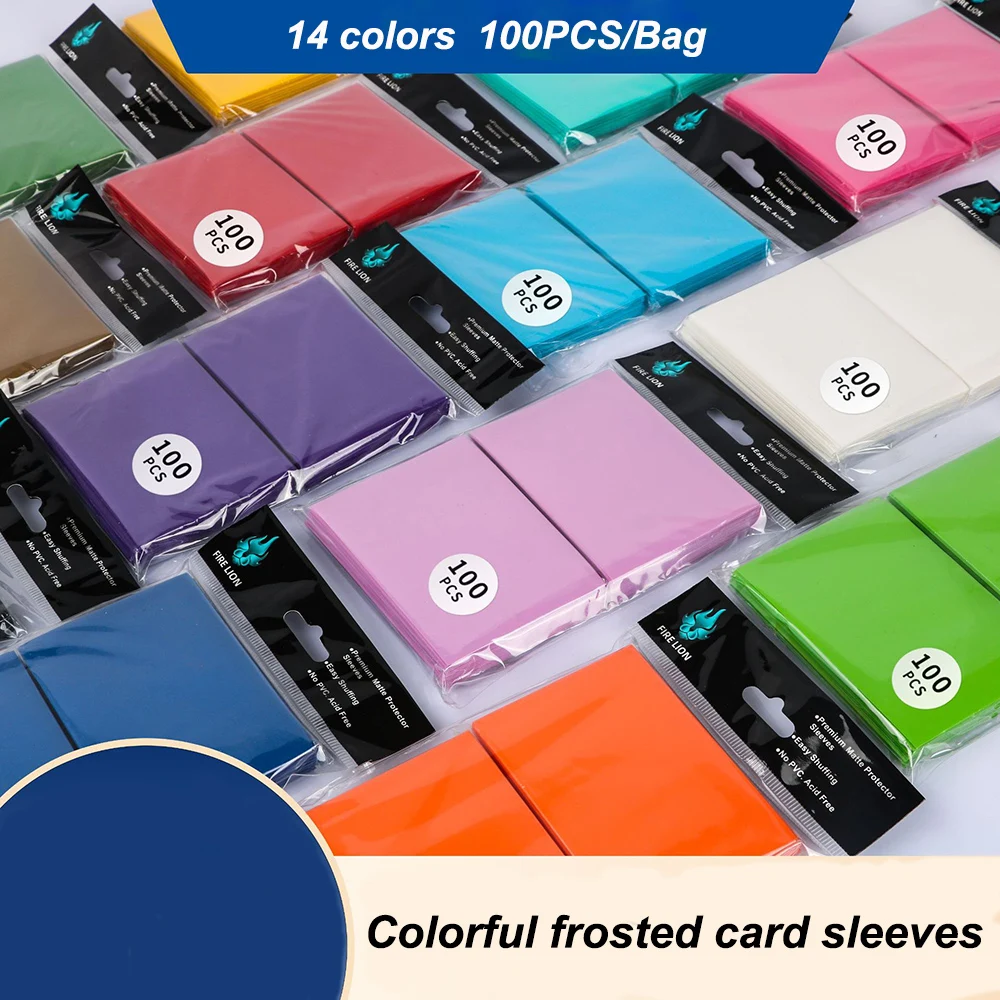 62x89mm 100PCS/Set Solid Matte – обзор и цена Card Penny Sleeve