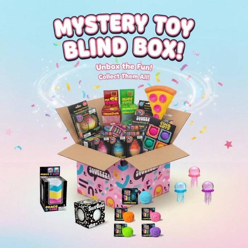 Cute Food & Ocean Squishy Blin – обзор и цена Mystery Box Blind Bag