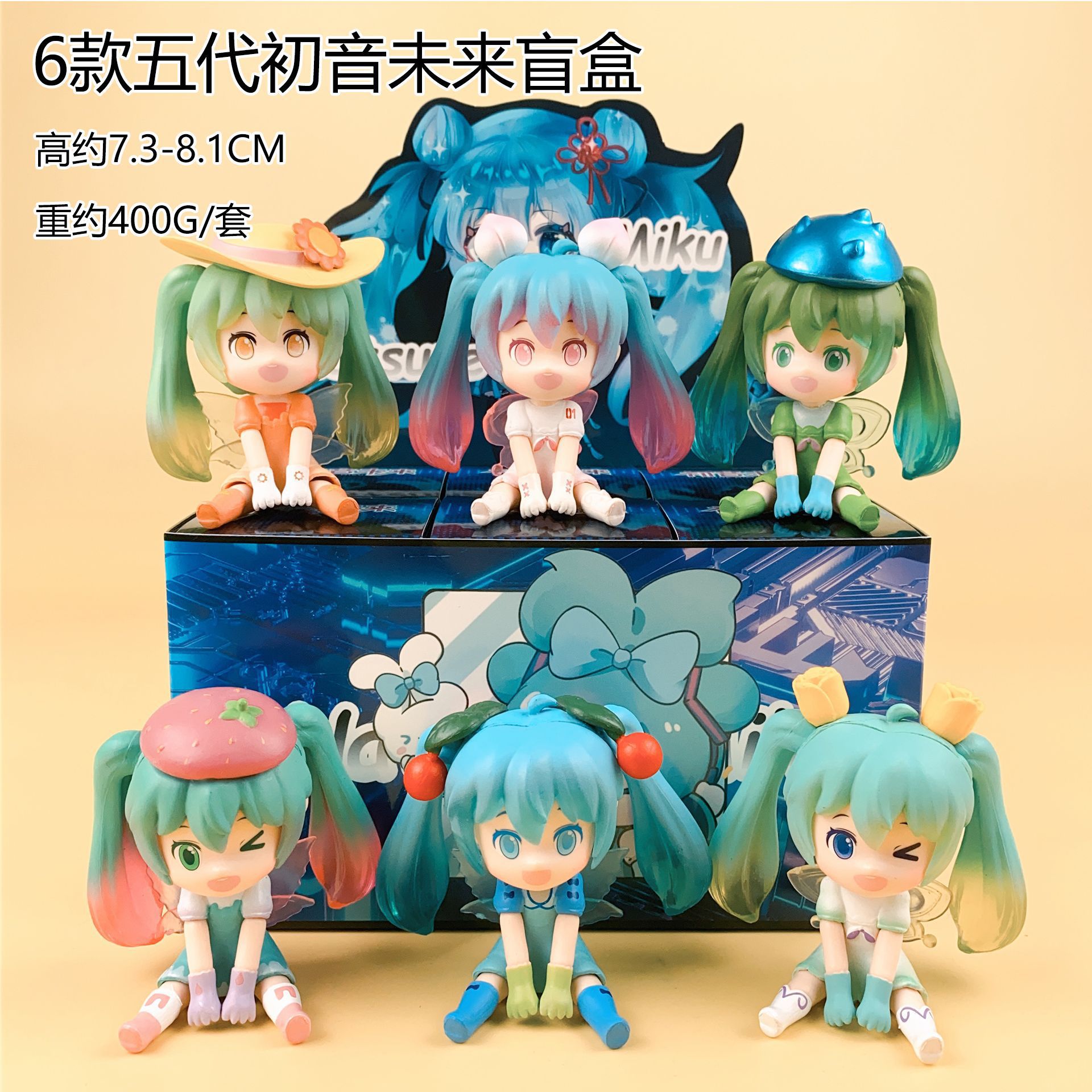 Glow in the Dark Hatsune Miku  – обзор и цена Capsule Toy Gashapon