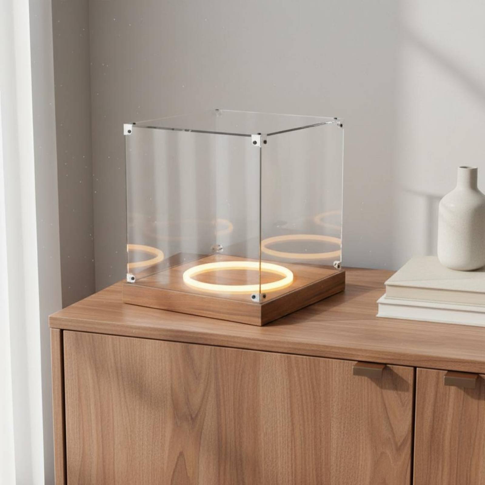 Acrylic Roundball Display Case – обзор и цена Display Case Acrylic