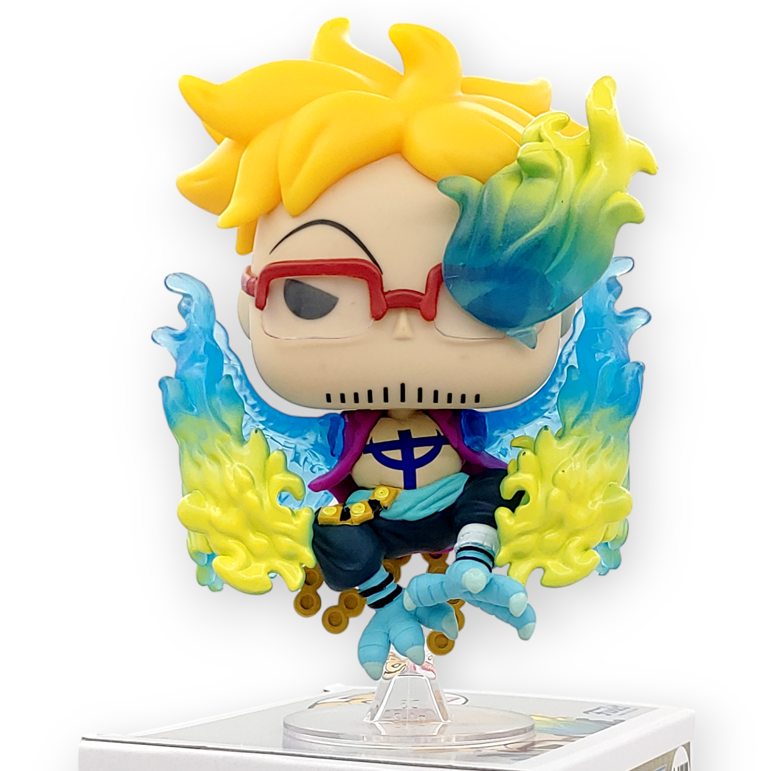 One Piece Marco #1477 Figure F – обзор и цена Funko Pop Protector