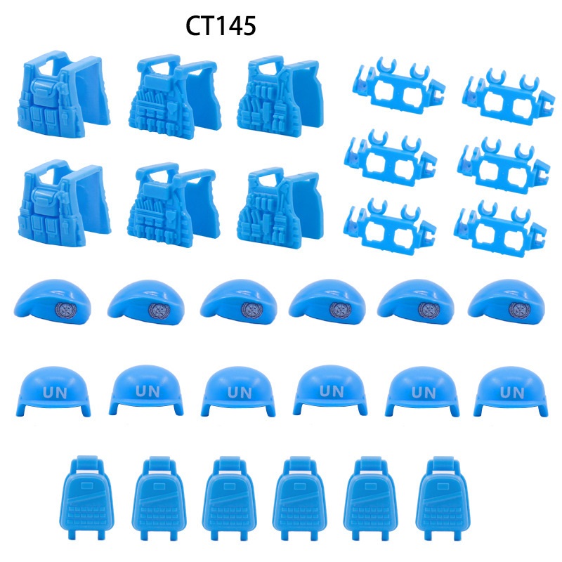 UN peacekeeping Forc Beret Bul – обзор и цена Lego Minifigure Holder