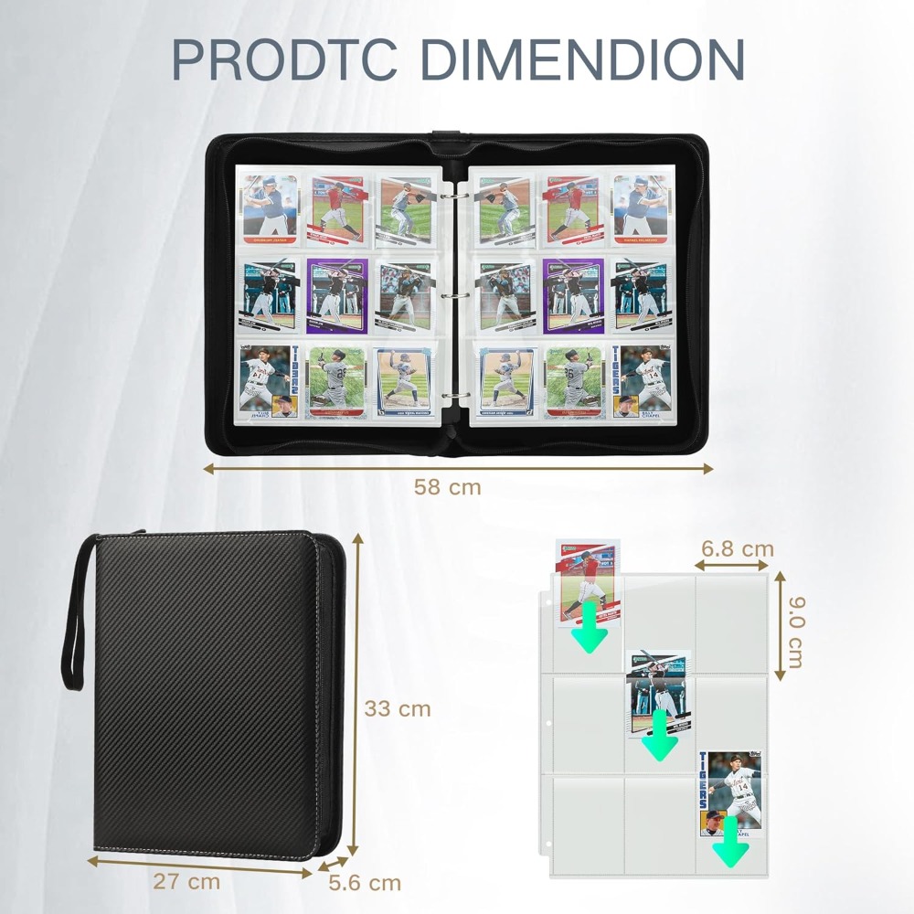 Premium 720 Double Sided Pocke – обзор и цена Trading Card Binder