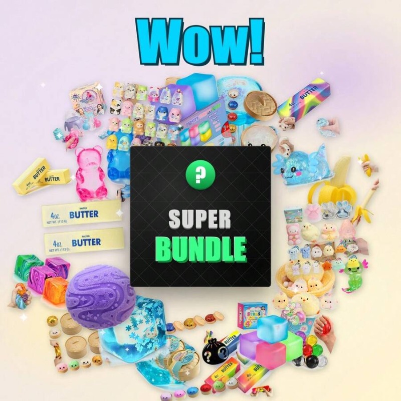Holiday Squishy Mystery Blind  – обзор и цена Mystery Box Blind Bag