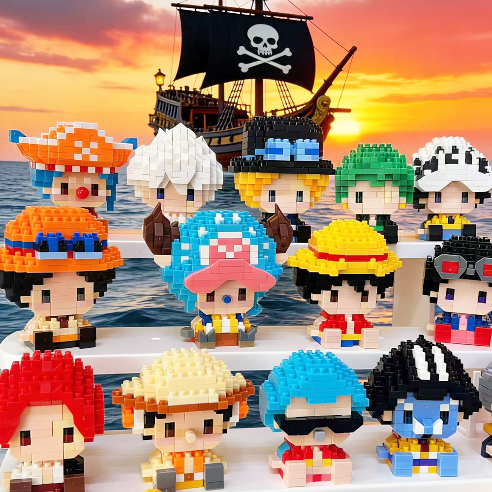 ONE PIECE Sun God Nika Luffy M – обзор и цена Building Block Mini