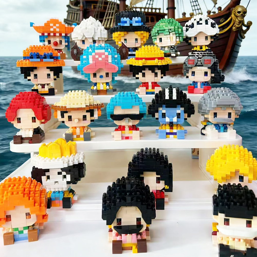 ONE PIECE Sun God Nika Luffy M – обзор и цена Building Block Mini