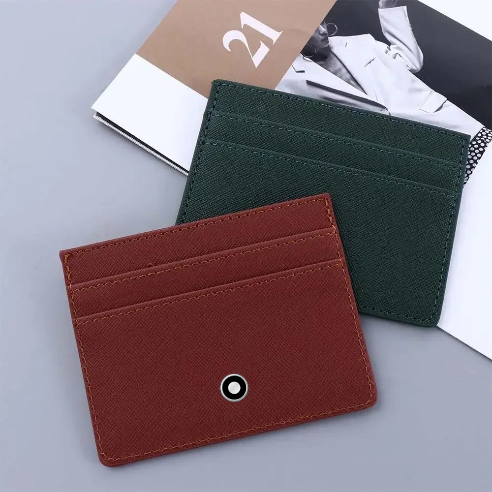 Minimalist Women Men Leather S – обзор и цена Card Top Loader