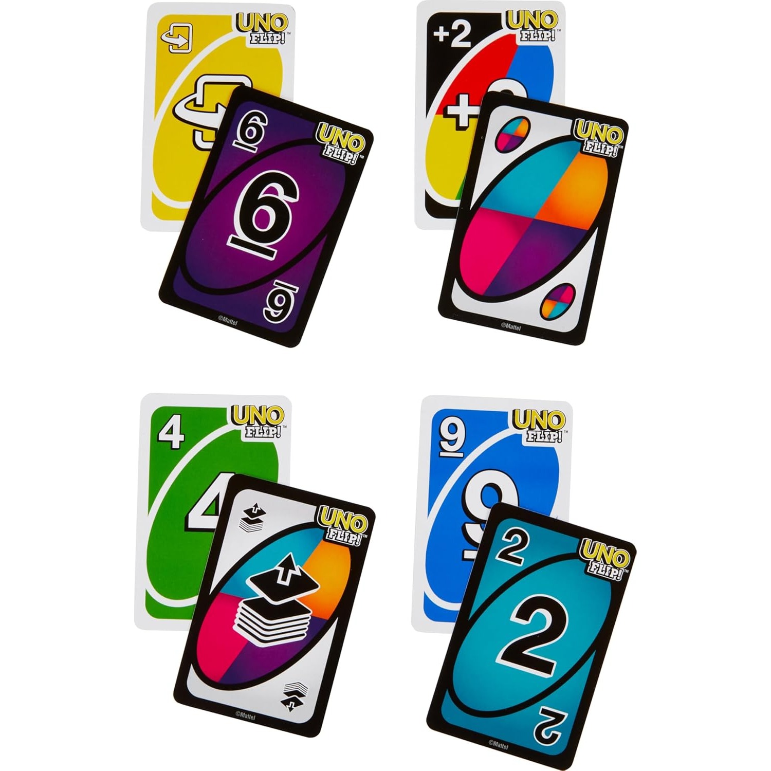 100% Original Mattel UNO Flip  – обзор и цена Graded Card Display