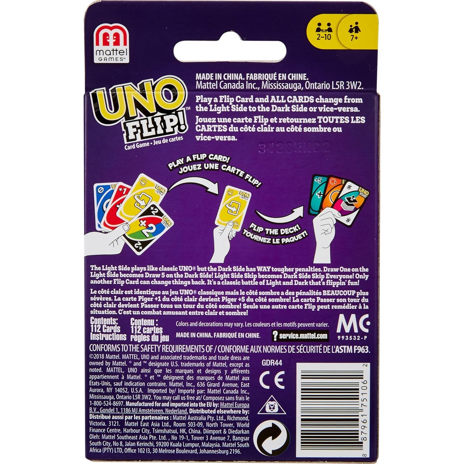 100% Original Mattel UNO Flip  – обзор и цена Graded Card Display