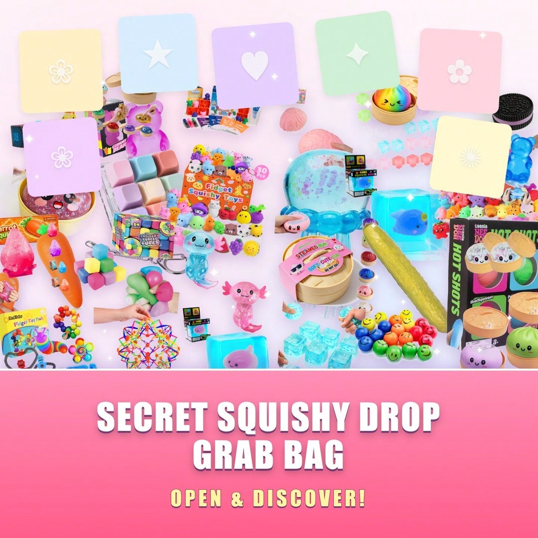 Pocket Size Squishy Blind Box  – обзор и цена Mystery Box Blind Bag