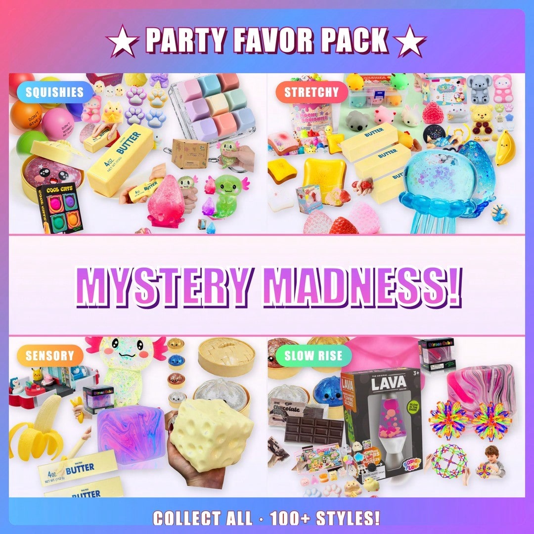 Pocket Size Squishy Blind Box  – обзор и цена Mystery Box Blind Bag
