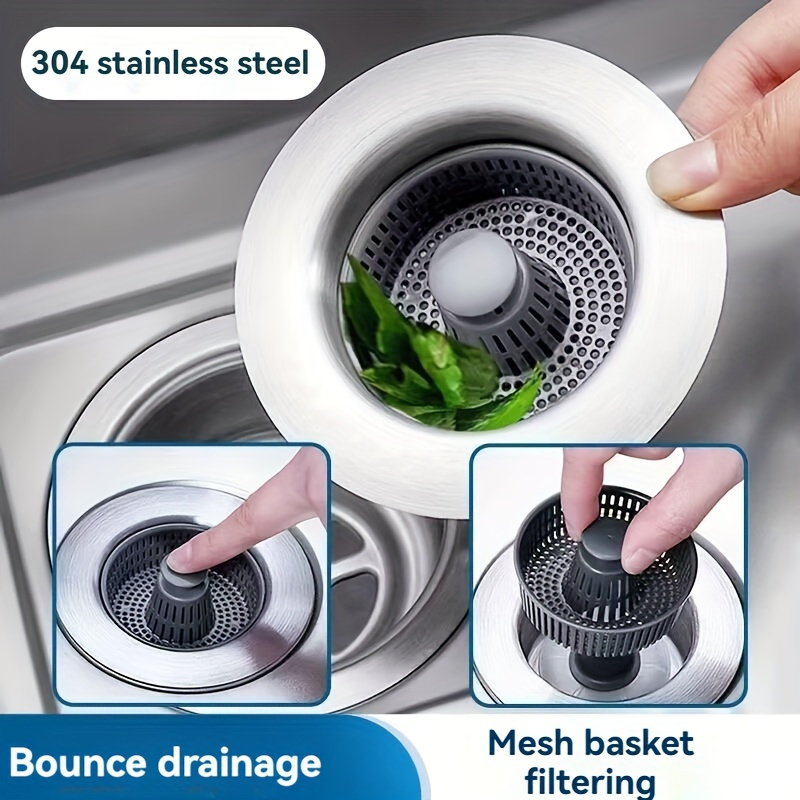 3 in 1 Kitchen Sink Drain Stra – обзор и цена Pop Display Shelf