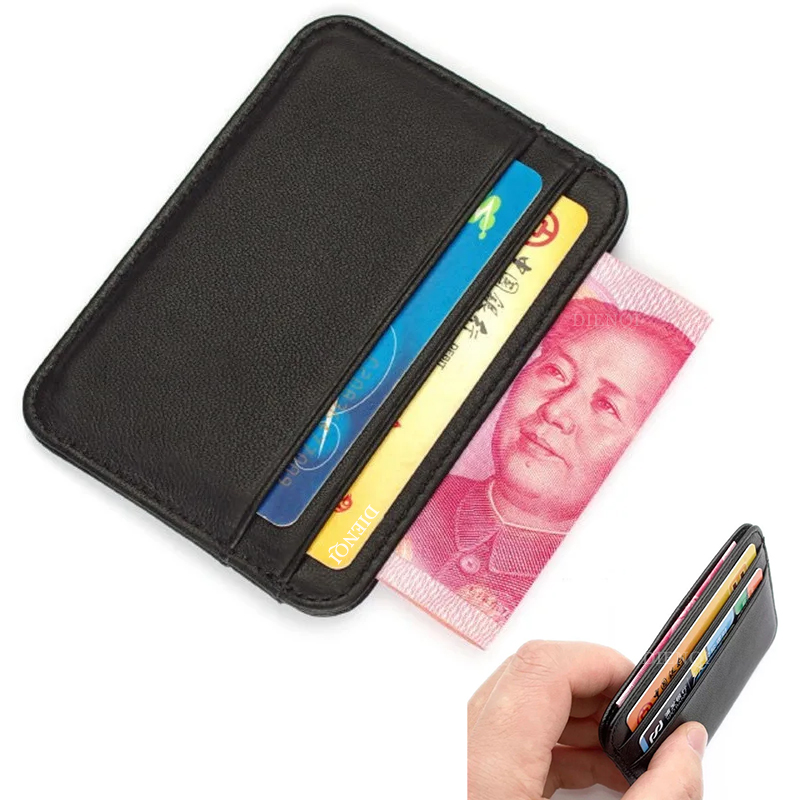 Genuine Leather Visit Card Hol – обзор и цена Card Top Loader