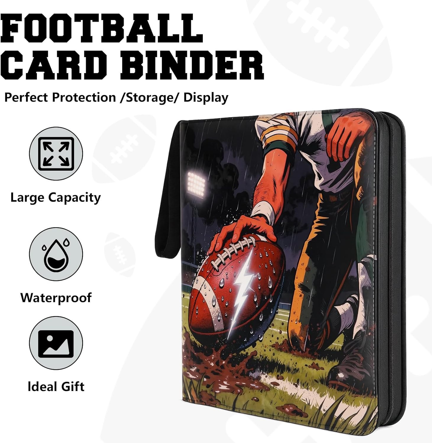 Football Card Binder 9-Pocket  – обзор и цена Trading Card Binder