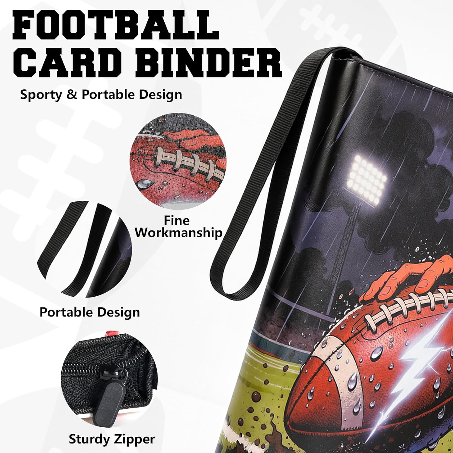 Football Card Binder 9-Pocket  – обзор и цена Trading Card Binder
