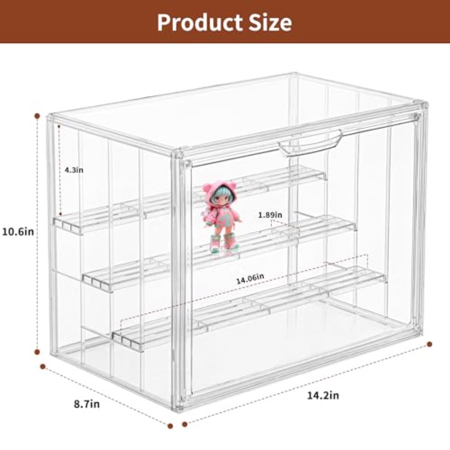 Clear Acrylic Display Case Upg – обзор и цена Display Case Acrylic