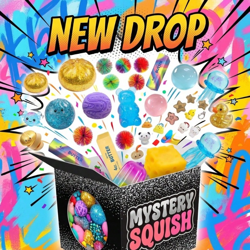 Squish Time Nee Doh Mystery Bl – обзор и цена Mystery Box Blind Bag